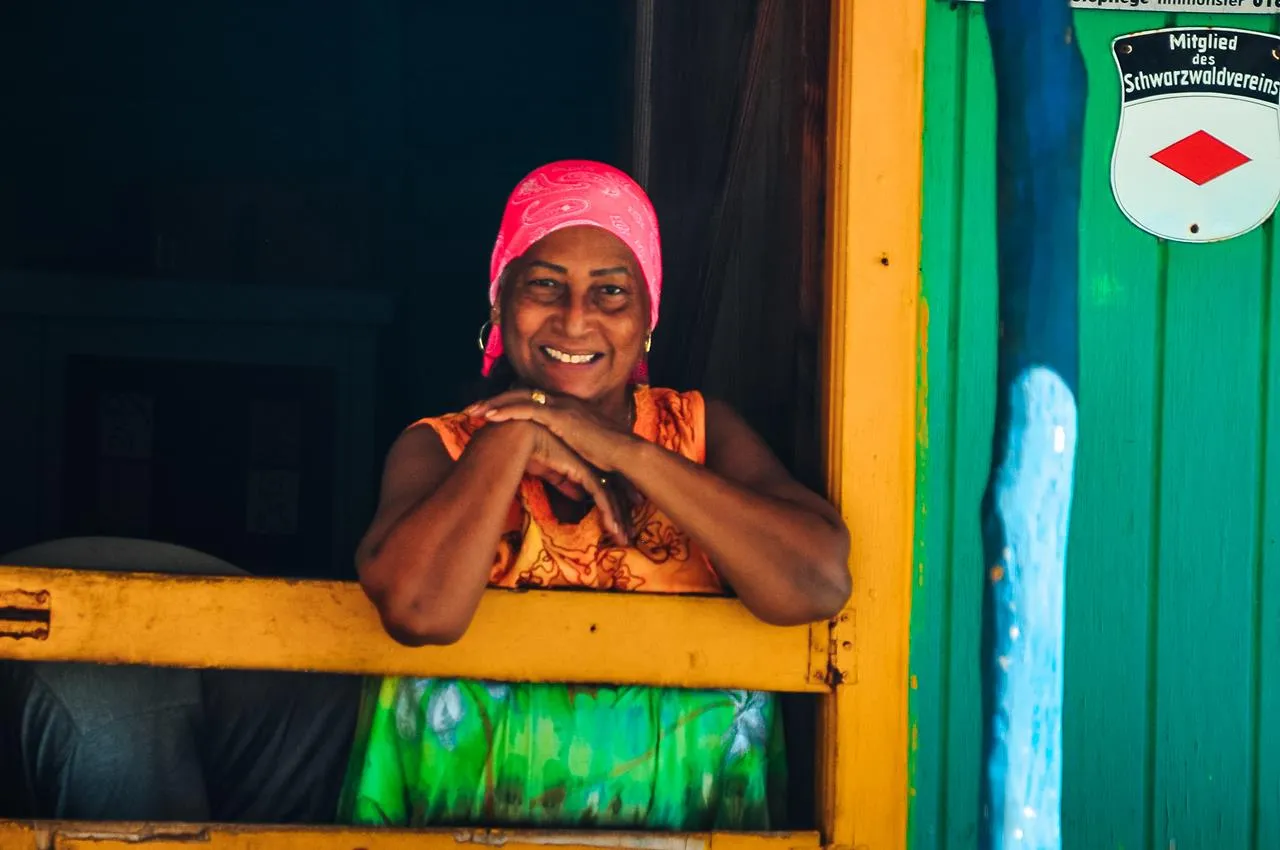 estilo de vida tradicional, saludable y sin estrés en Mano Juan, República Dominicana